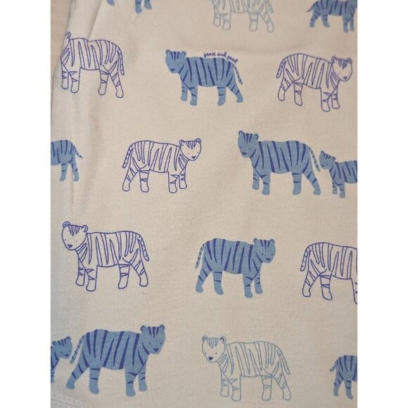 Janie And Jack Blue Tiger Print Bodysuit Baby Boys Size 12-18 Months NWT - Picture 3 of 11